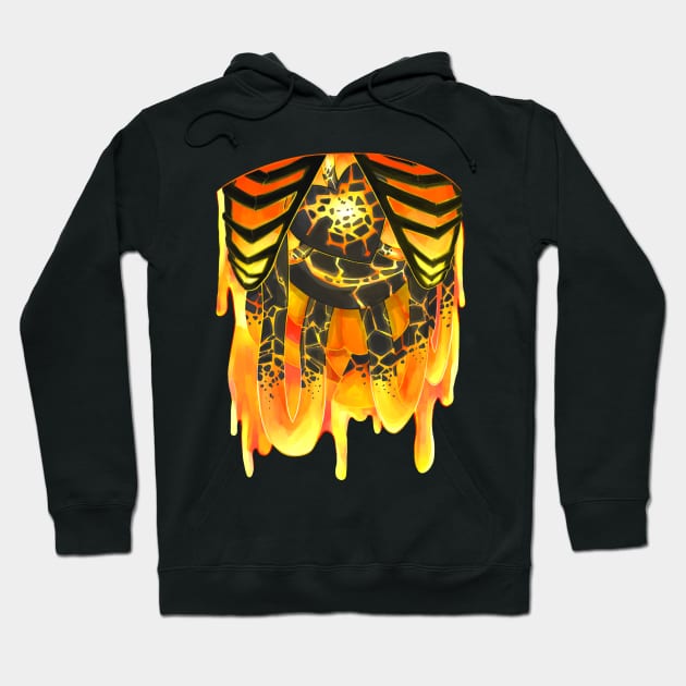 Magma Gore Hoodie by candychameleon